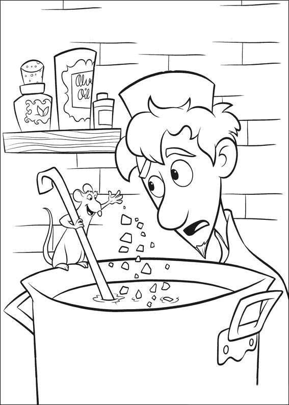 Download 13 Best Ratatouille Coloring Pages for Kids - Updated 2018
