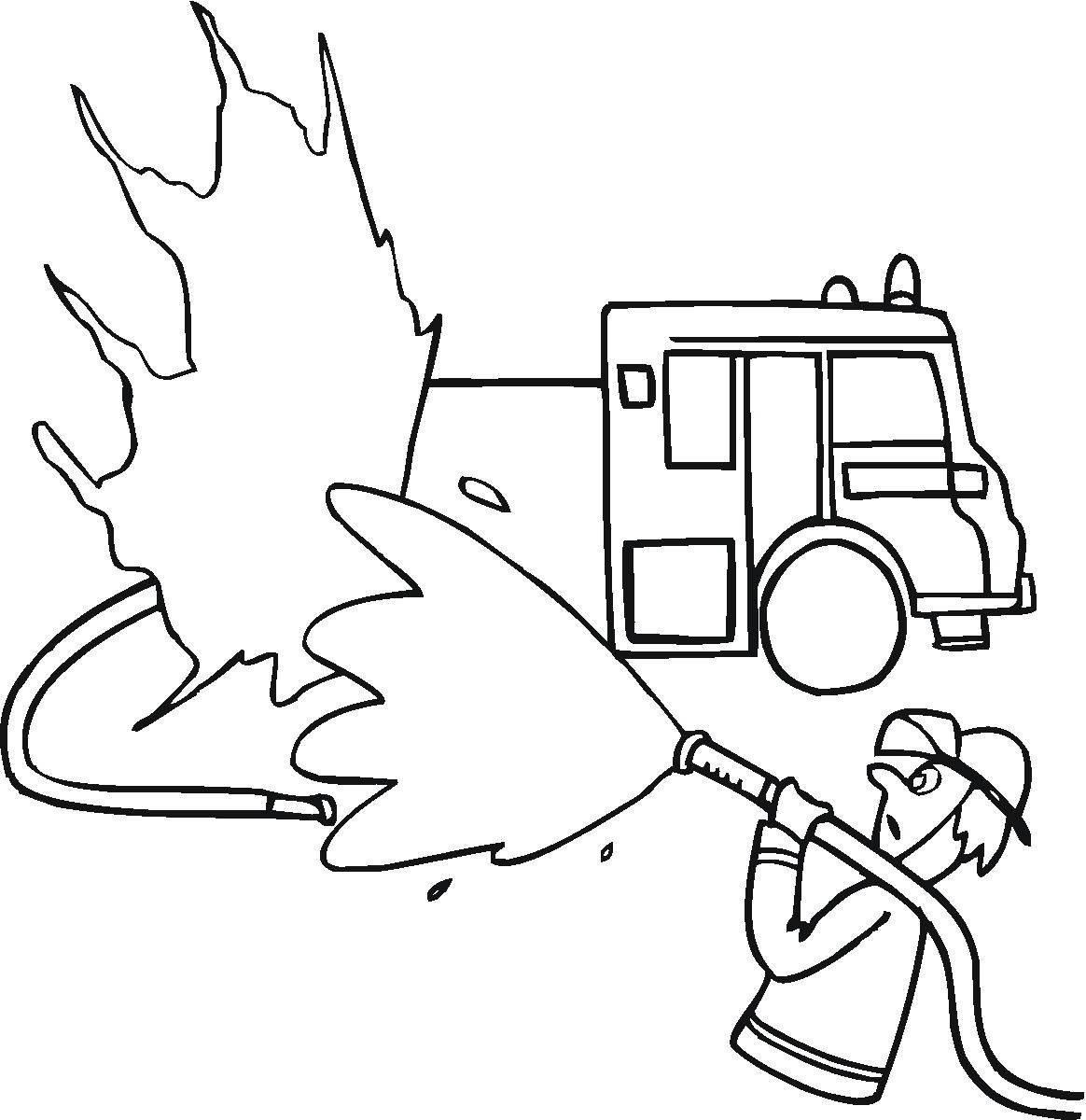 18 Best Fireman Coloring Pages for Kids - Updated 2018