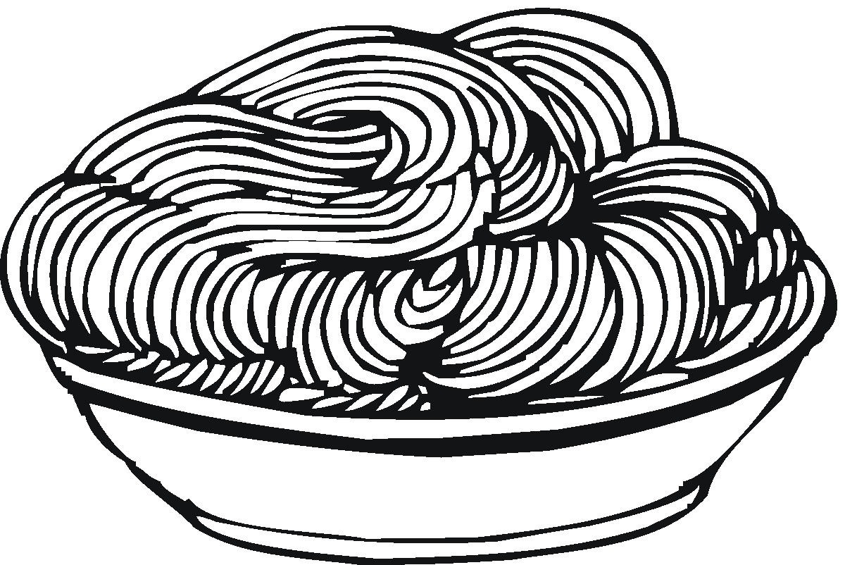 macaroni coloring pages