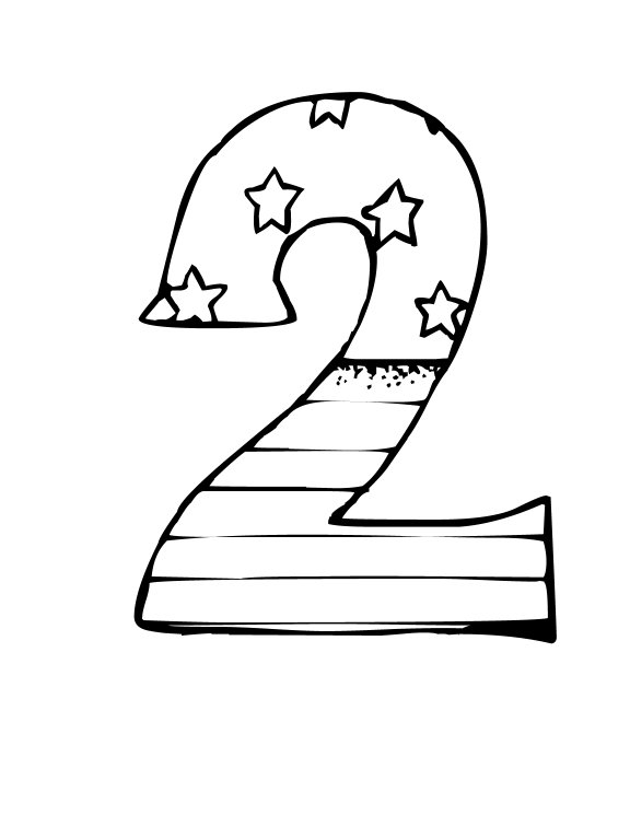 Download 10 Best Numbers Patriotic Coloring Pages for Kids - Updated 2018