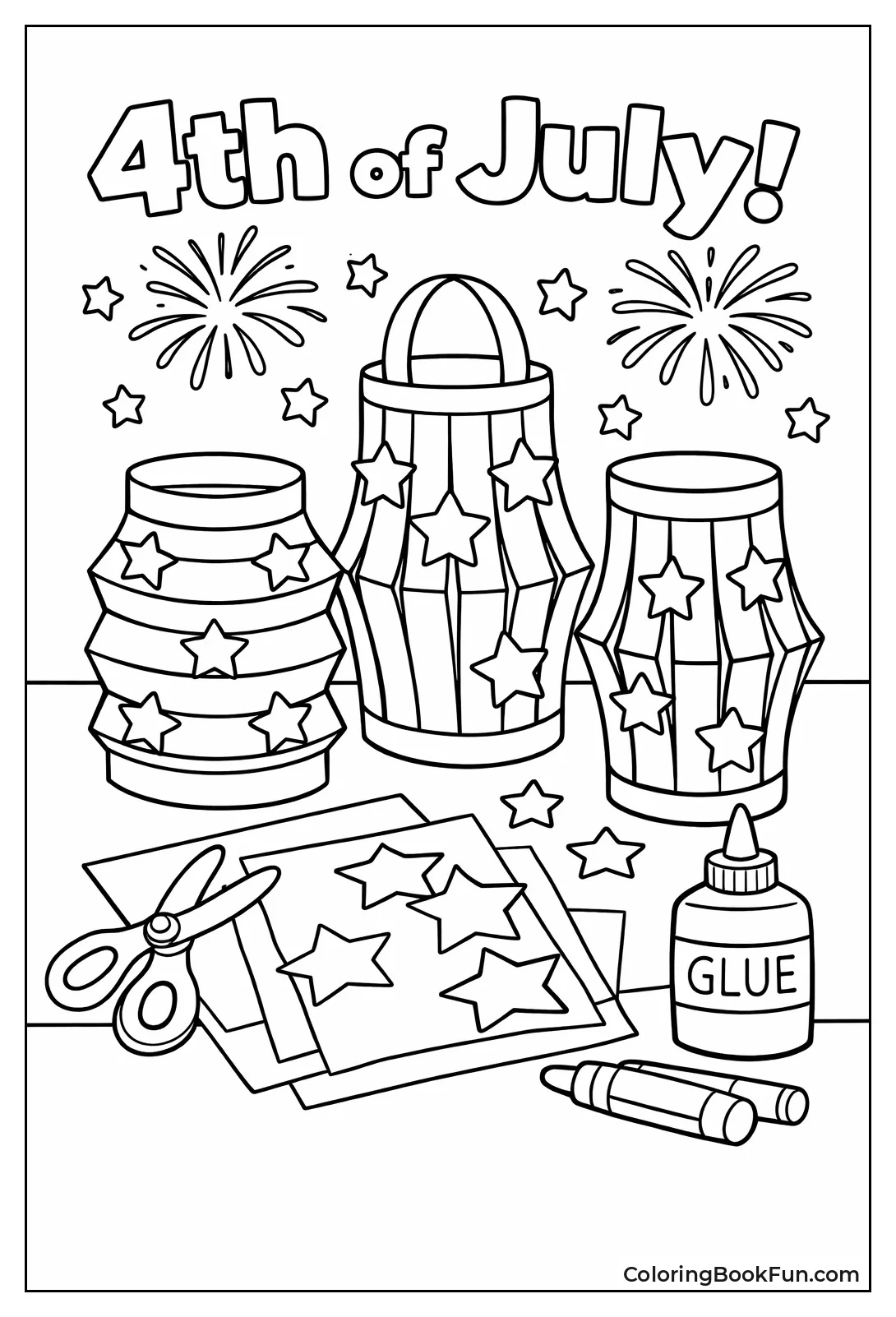 DIY Star Paper Lanterns