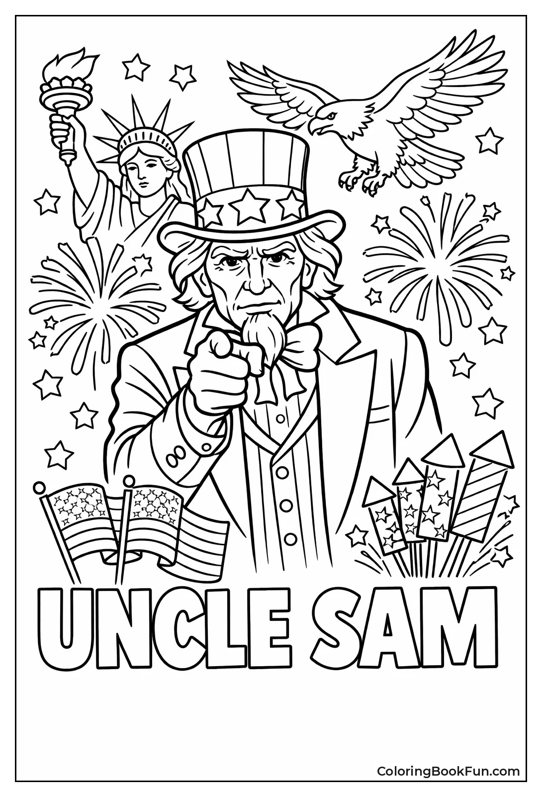 Uncle Sam Pointing Sternly