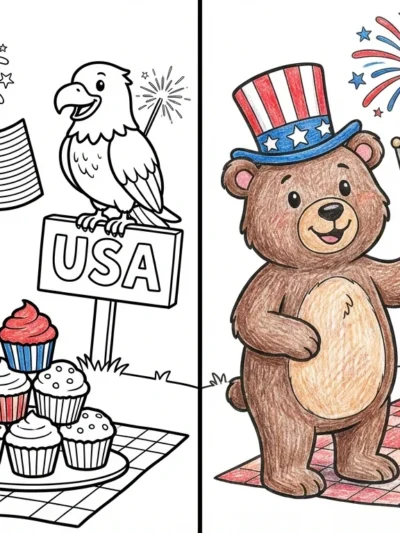 4Th Of July coloring pages