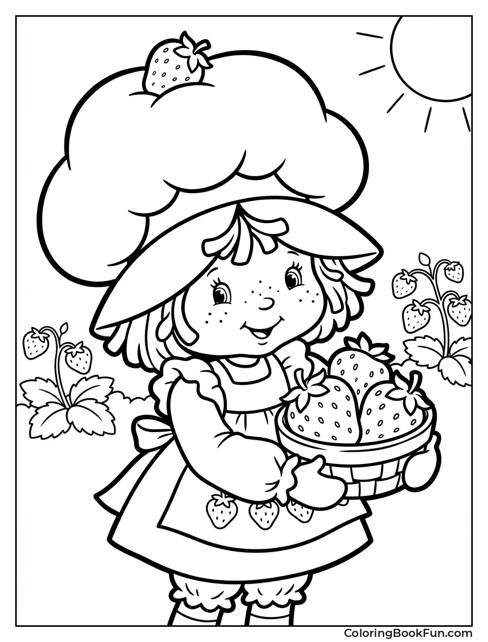 80s Strawberry Carries Berries