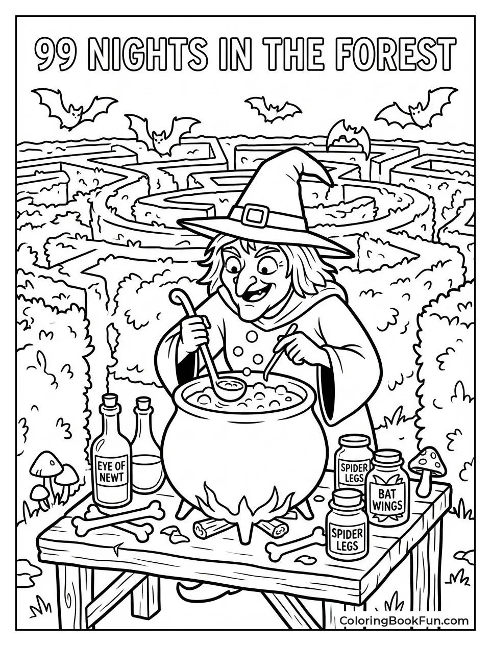 Halloween Witch Potion
