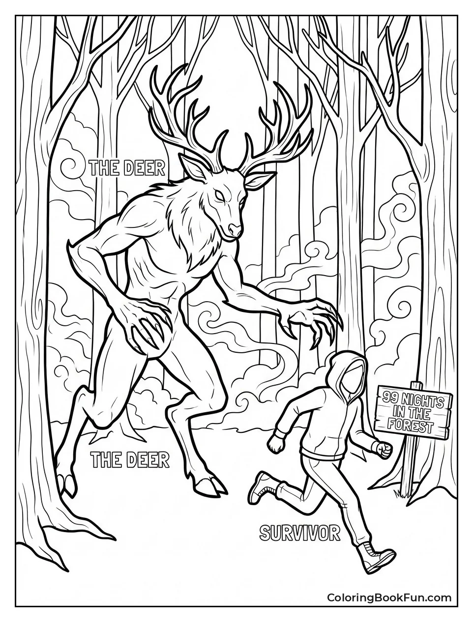 Nighttime Monster Chase