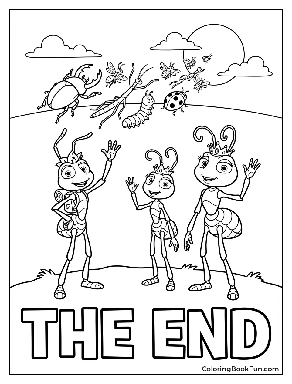 Ants Wave to Circus Bugs