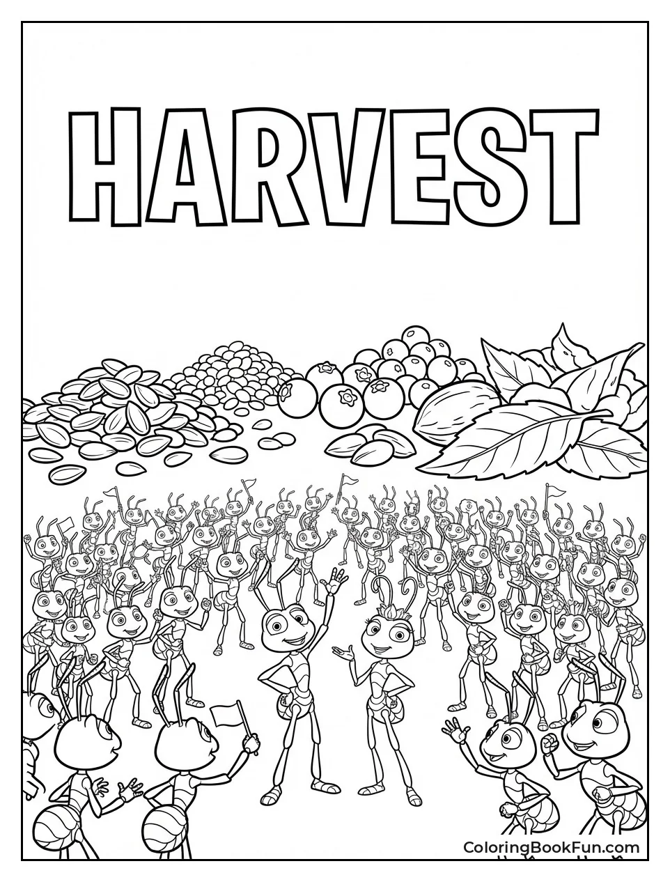 Ants Cheer at Harvest