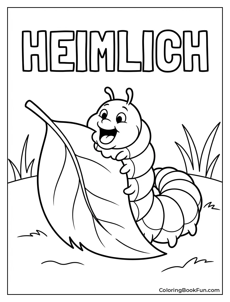 Heimlich Devours Big Leaf