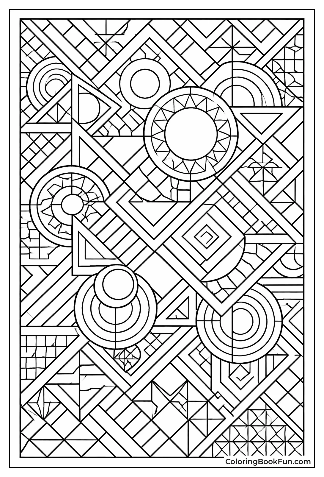 Bold Shapes Interlock Nicely