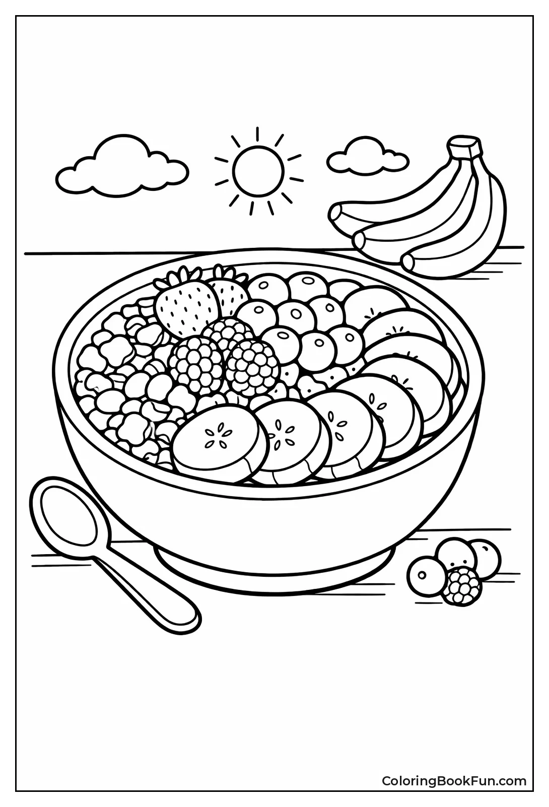 Acai Bowl with Bananas