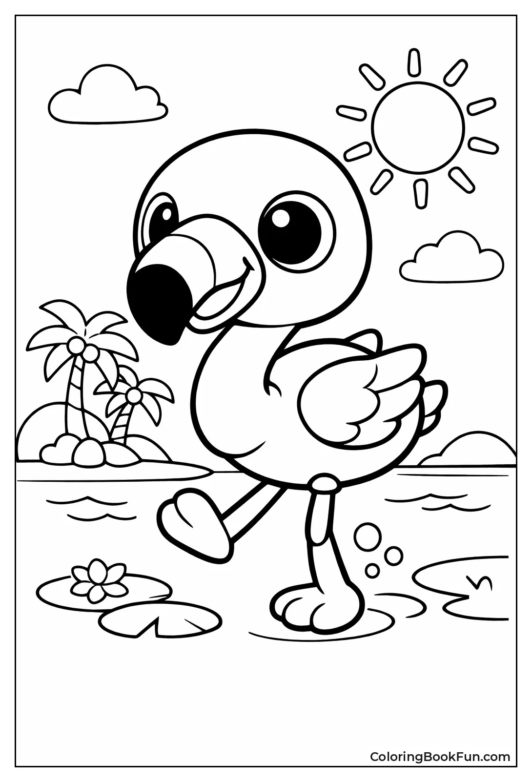 Adopt Me Game Flamingo