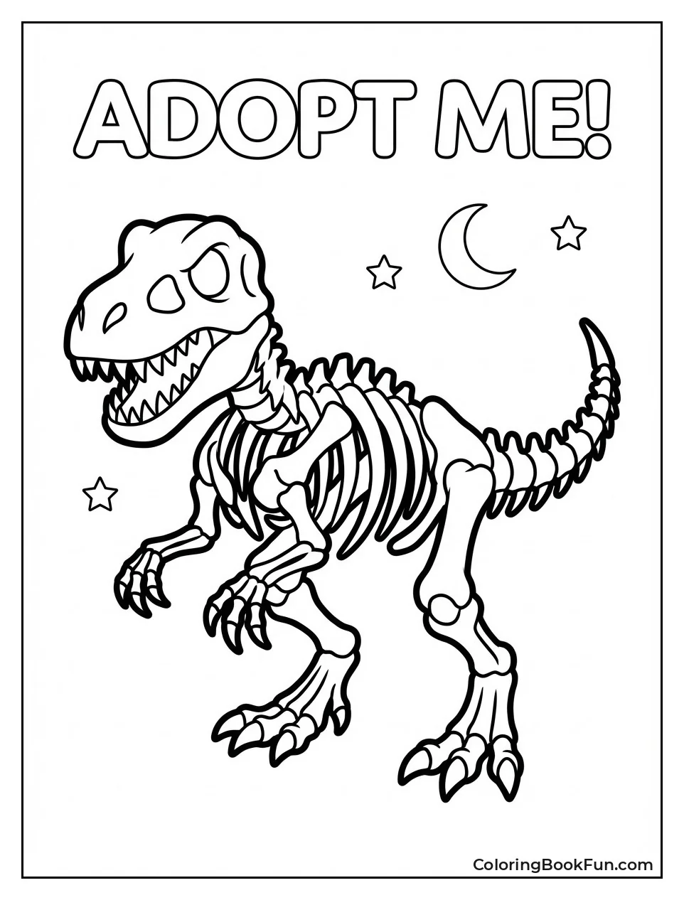 Skele Rex Dinosaur