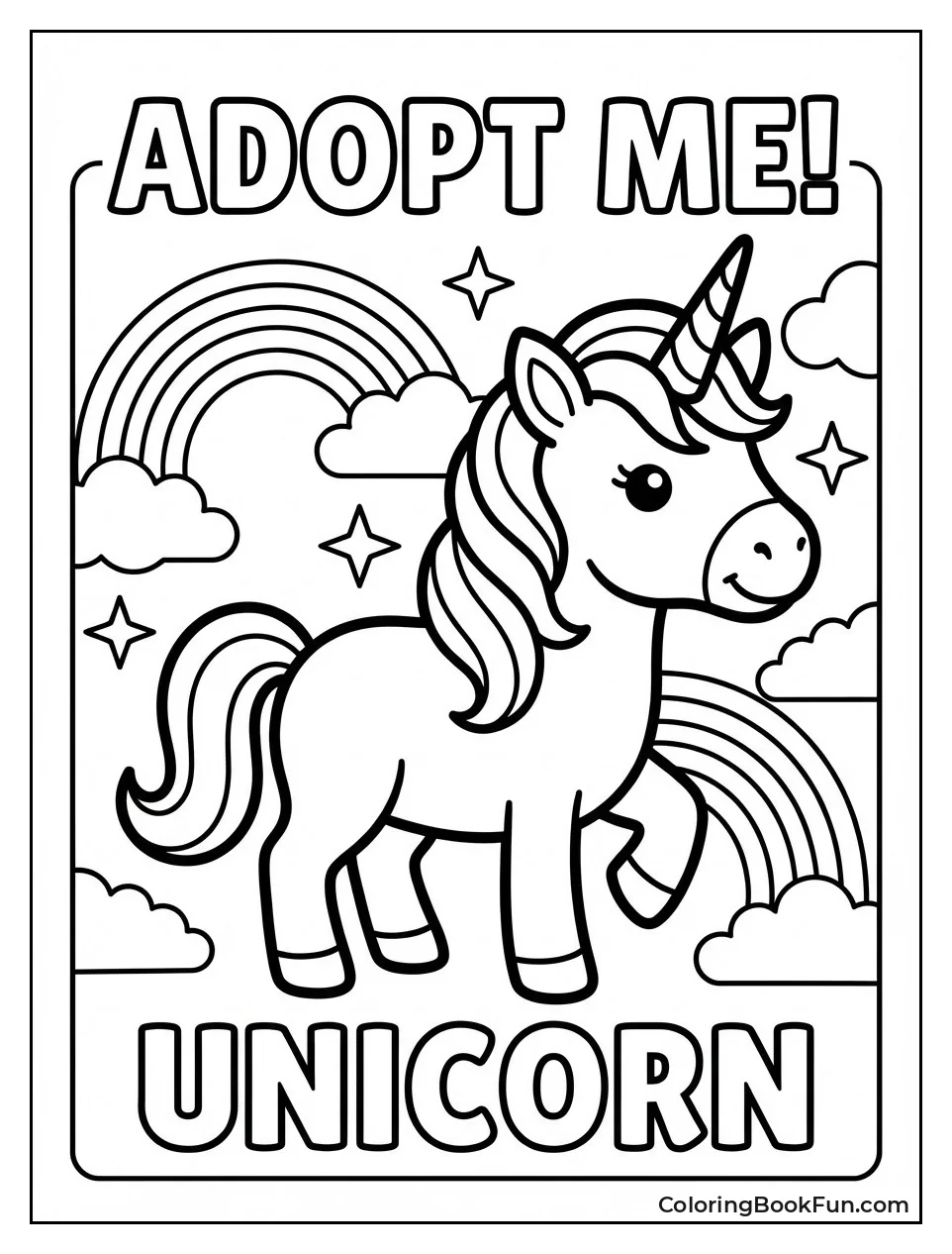 Sparkling Unicorn Pet