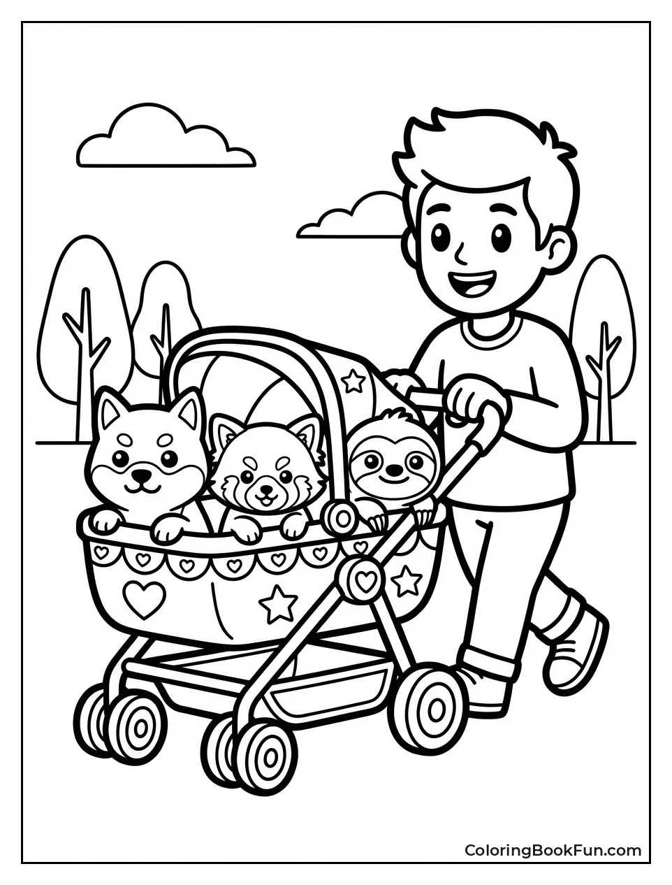 Triple Stroller Walk