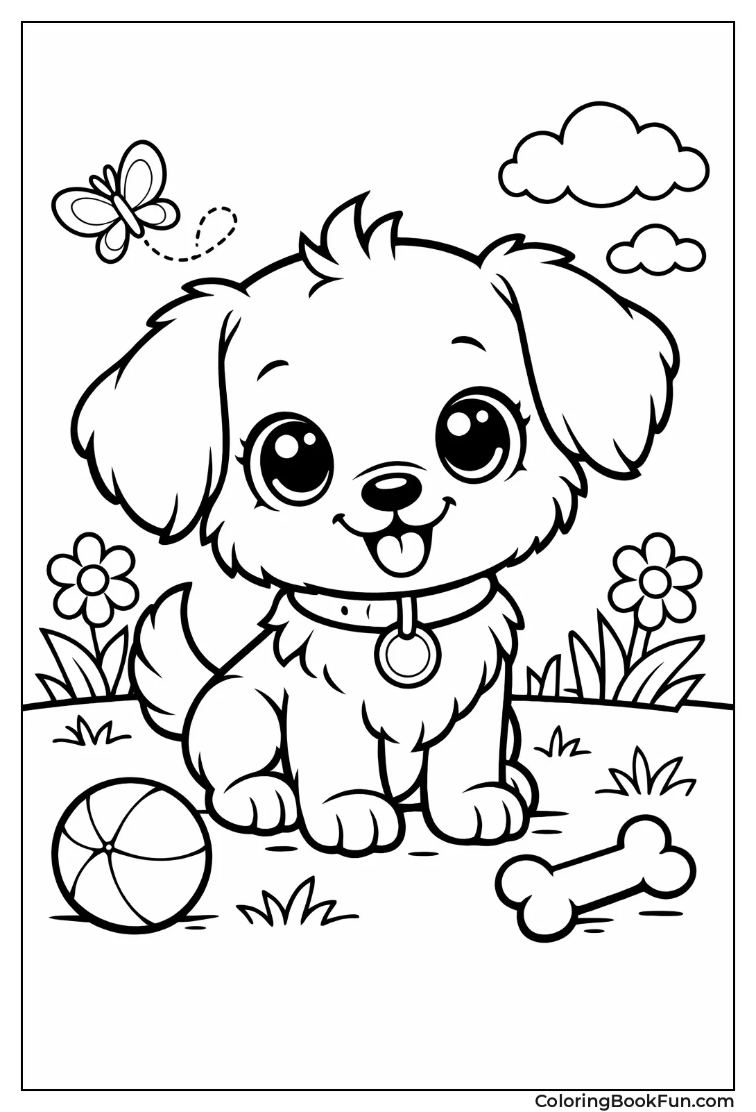 Baby Puppy with Sparkling Eyes