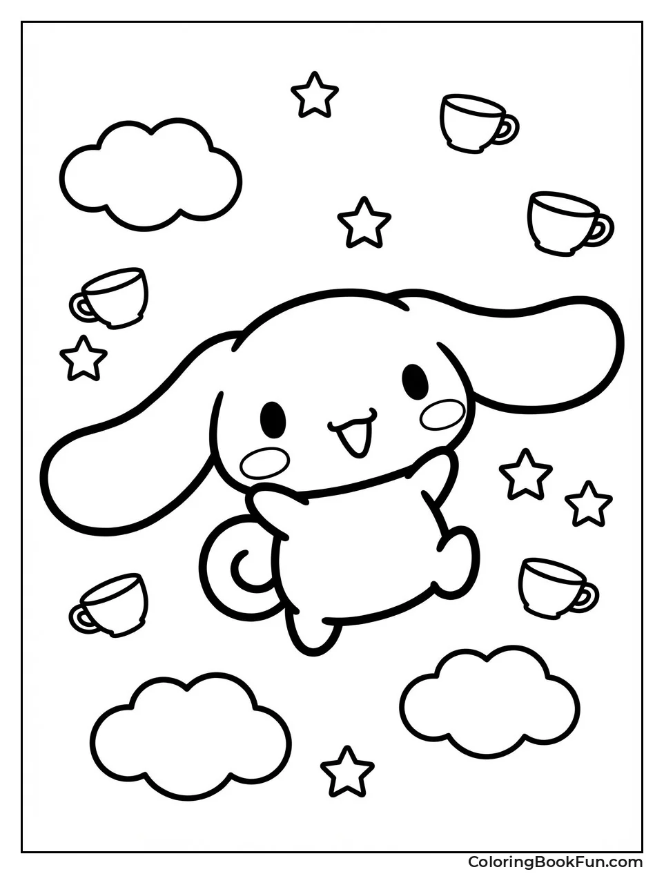 Adorable Big Eyed Cinnamoroll