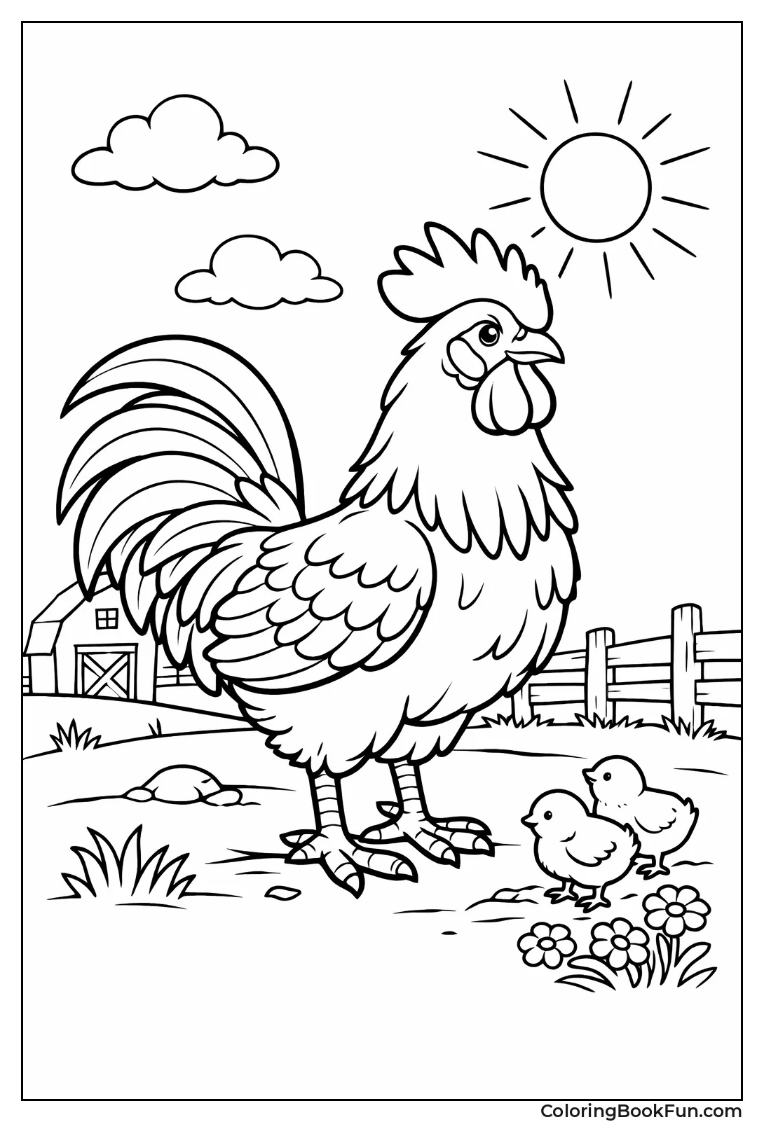 Proud Adult Farm Chicken