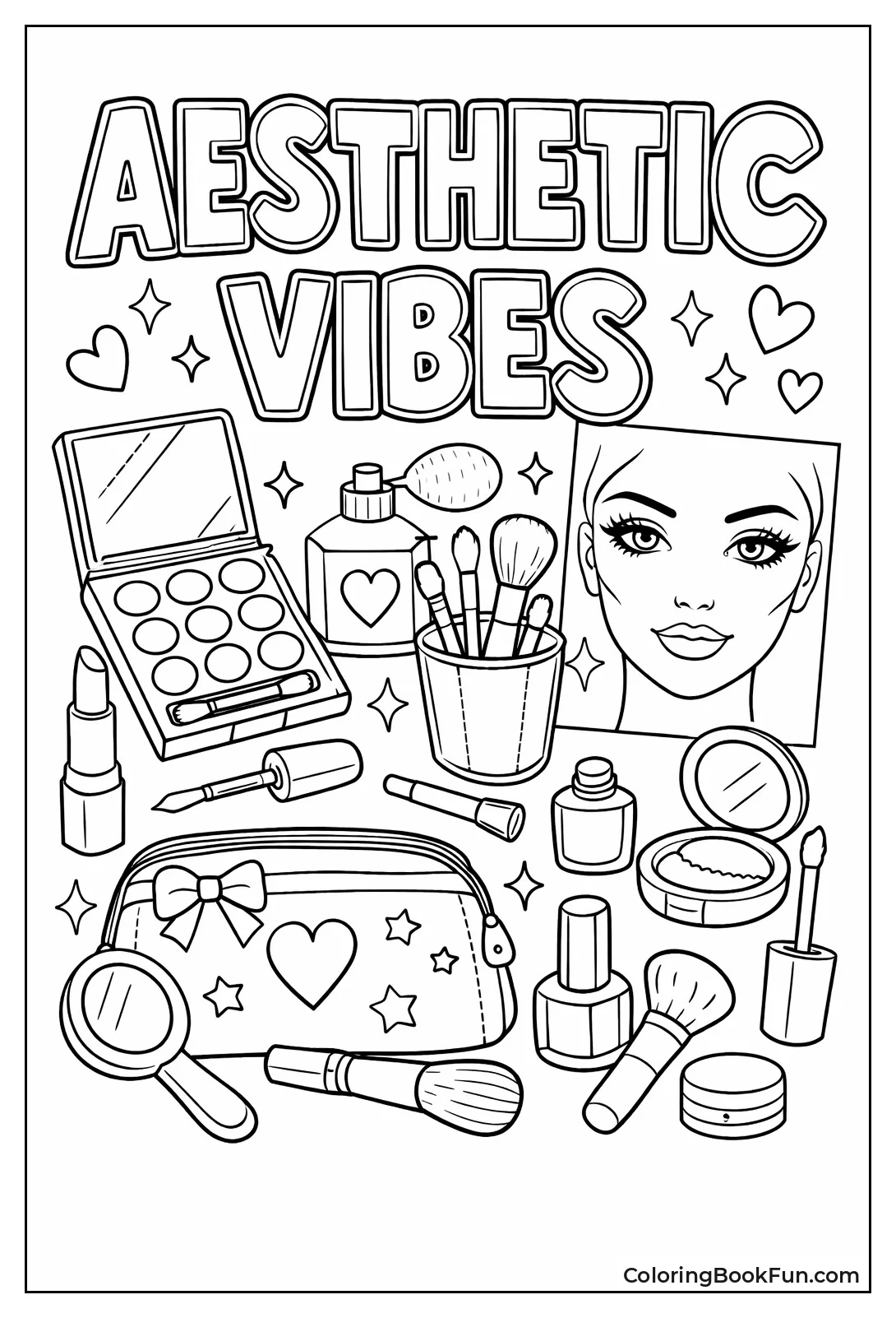 Stylish Aesthetic Makeup Charts