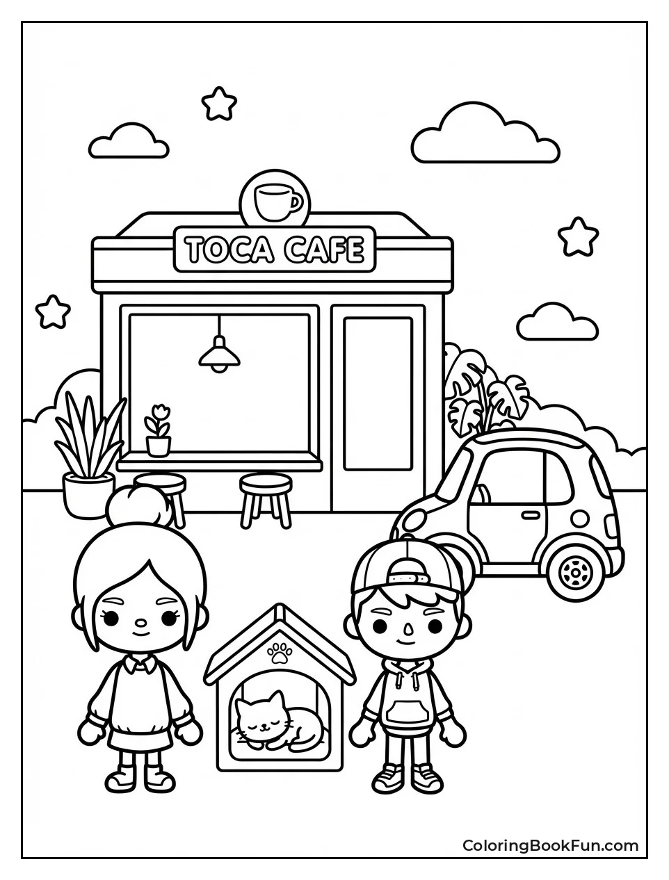 Aesthetic Toca Boca Scenes