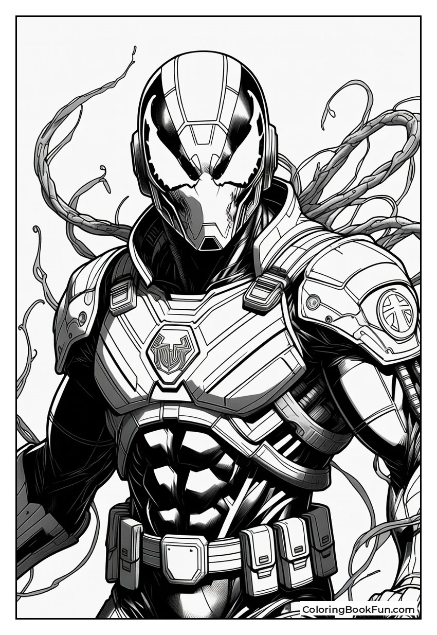 Agent Venom Uses Tendrils