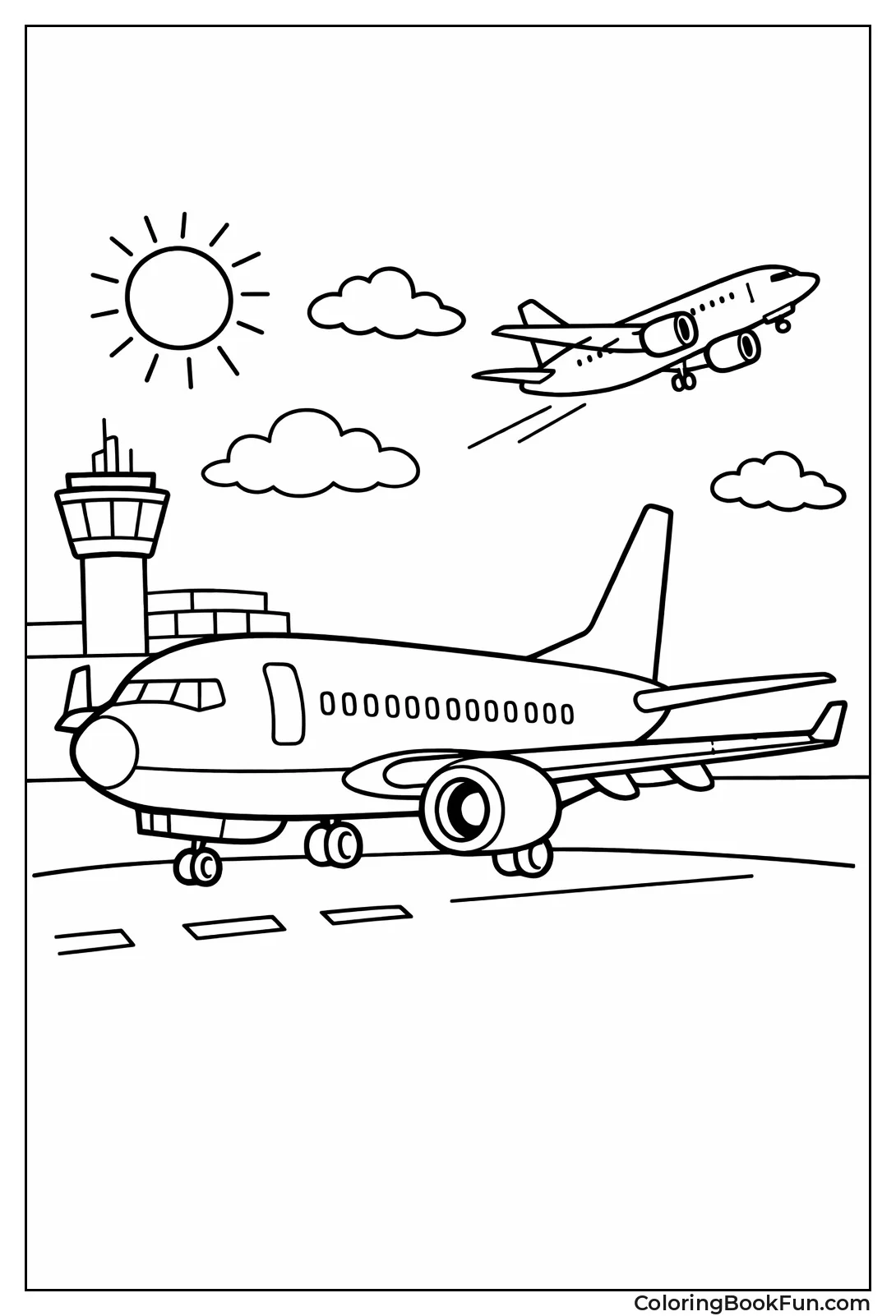 Boeing Planes Line Up Ready