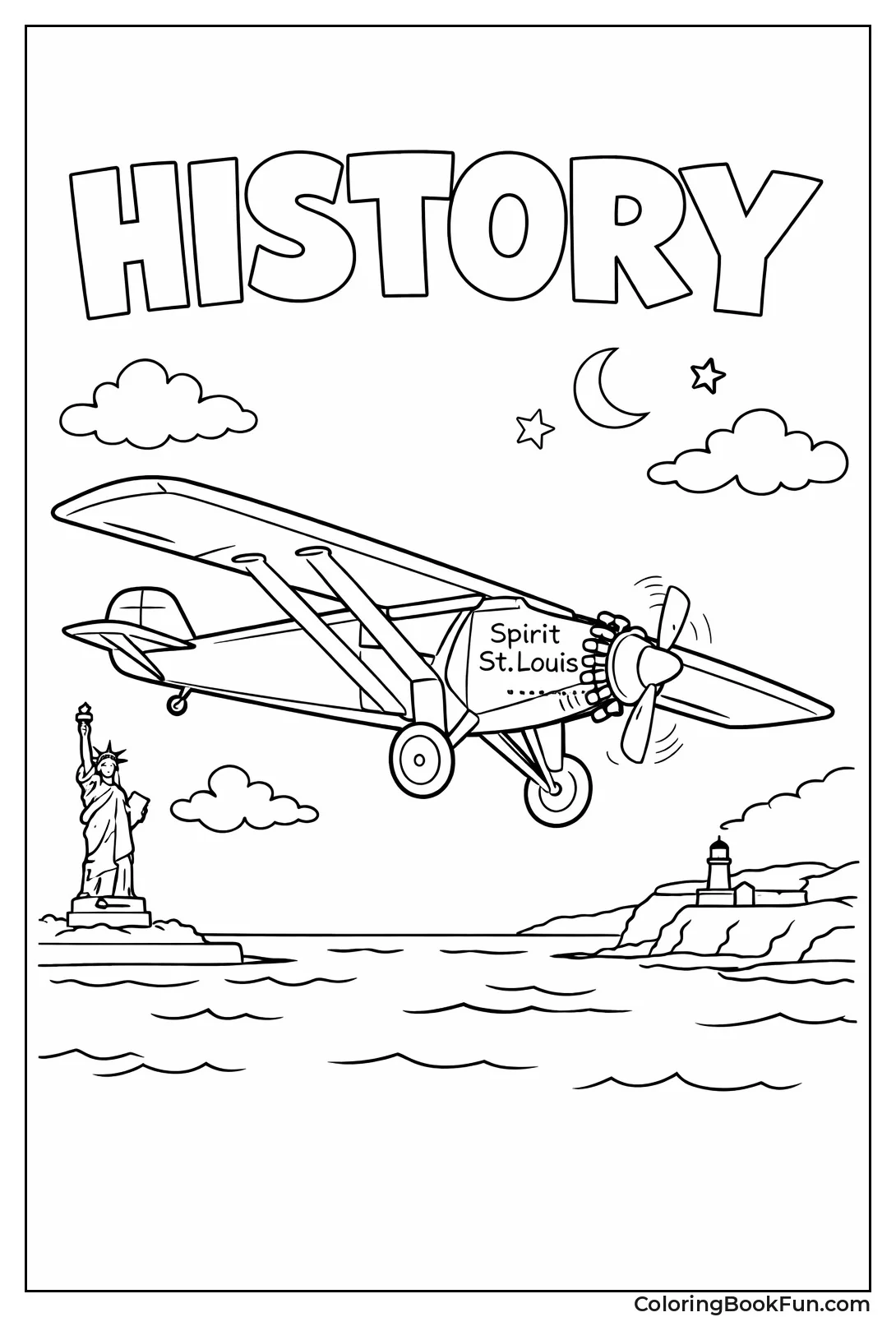 Spirit of St Louis Flies