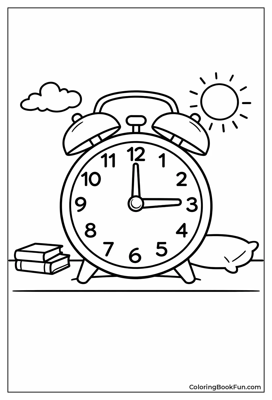 Alarm Clock with Bells