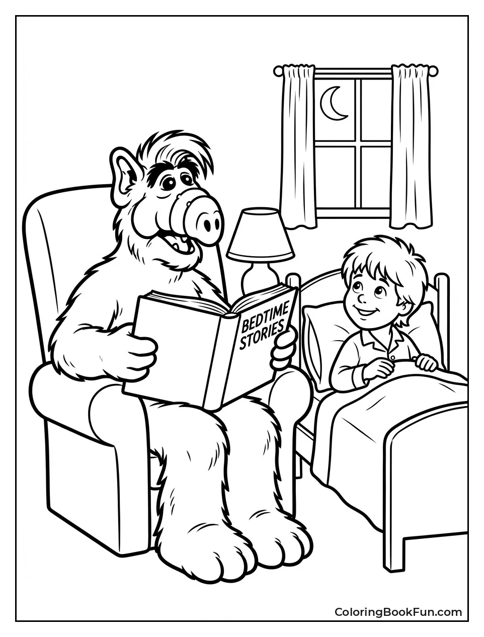 ALF Reads to Brian