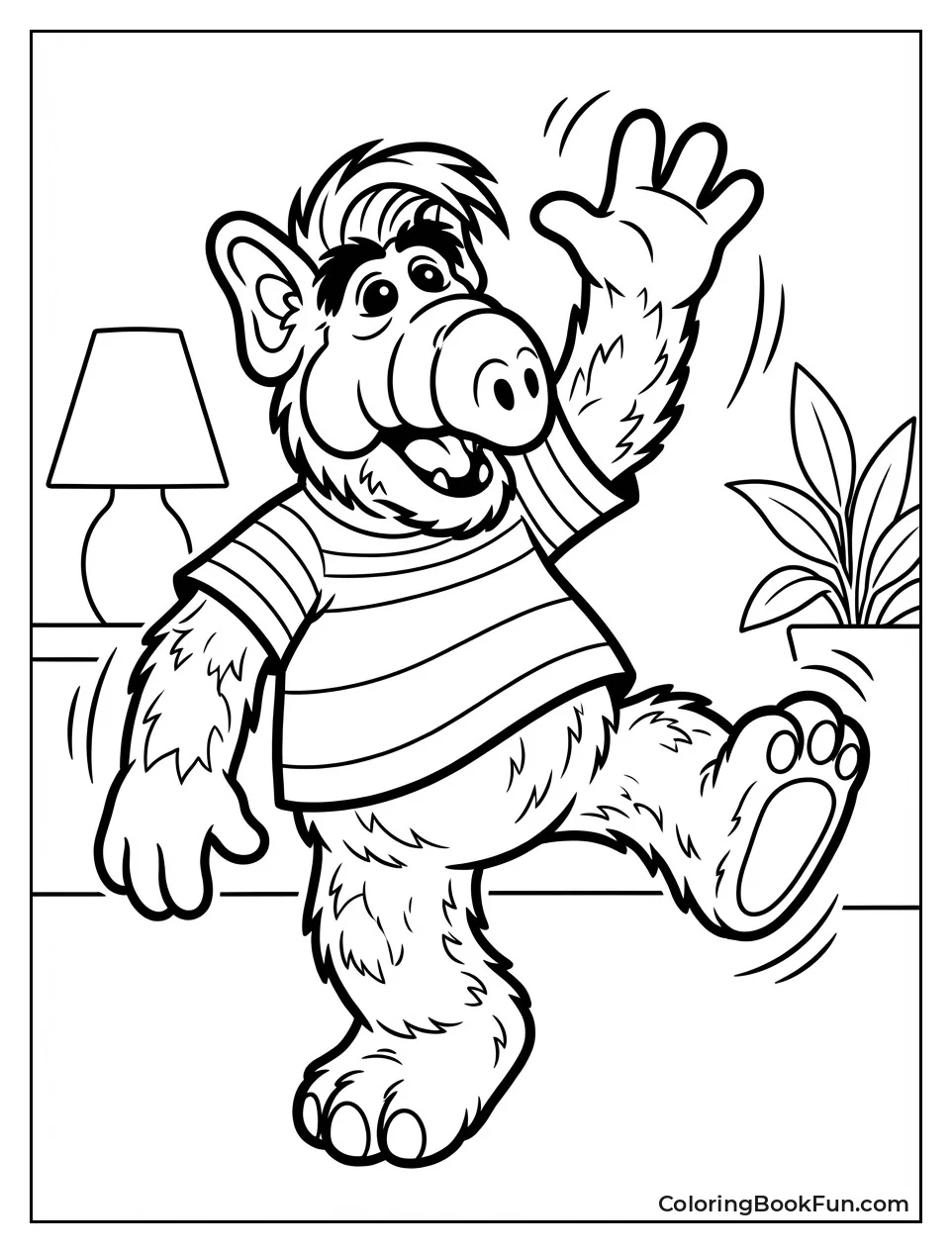 ALF Dances Silly Moves