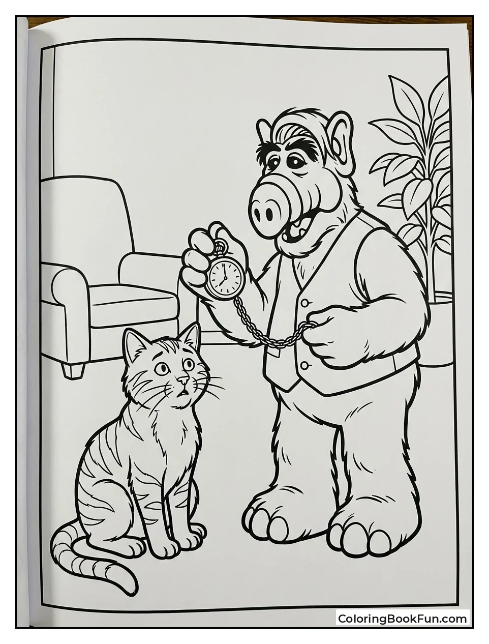 ALF Hypnotizes Lucky Cat