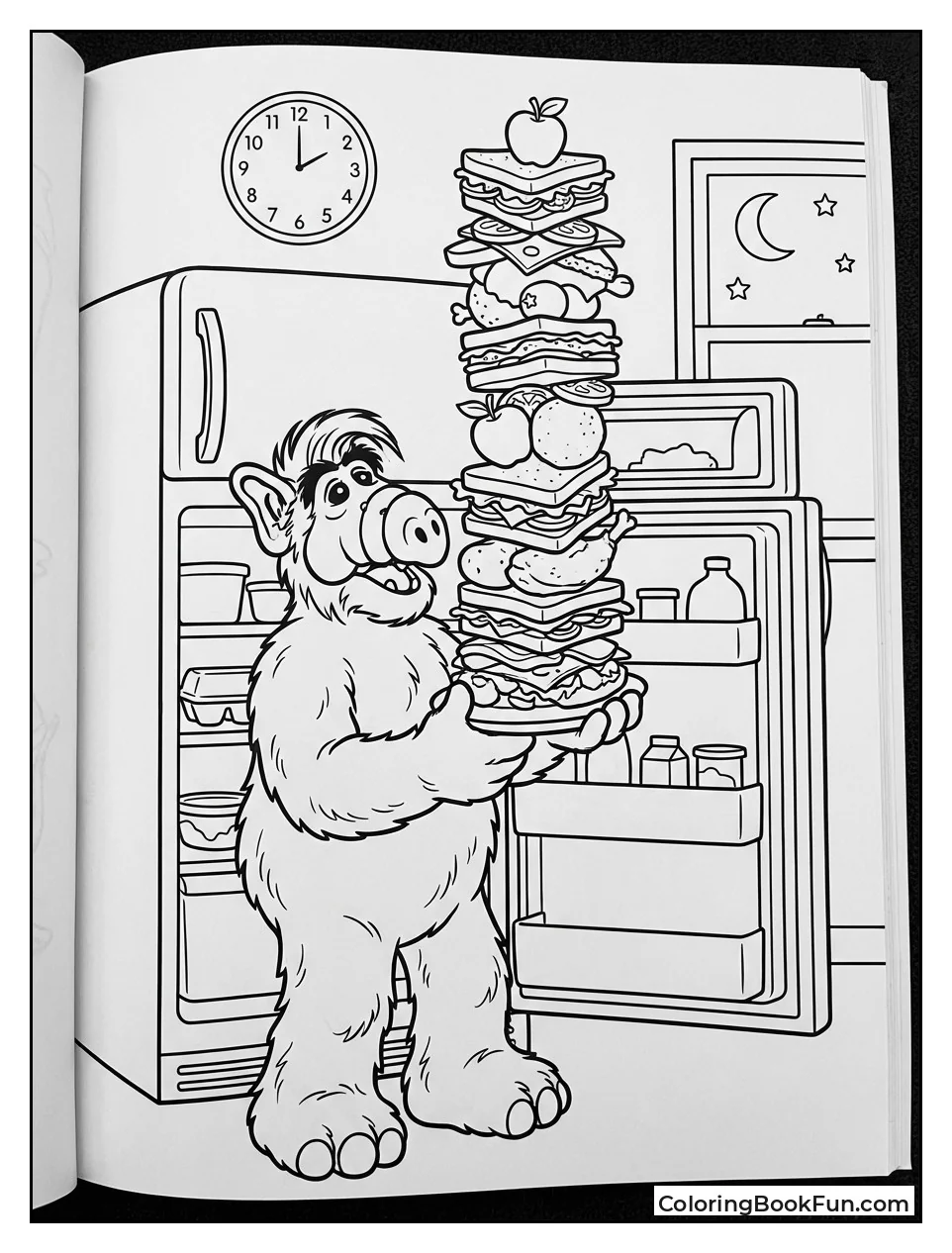 ALF Stacks Fridge Food