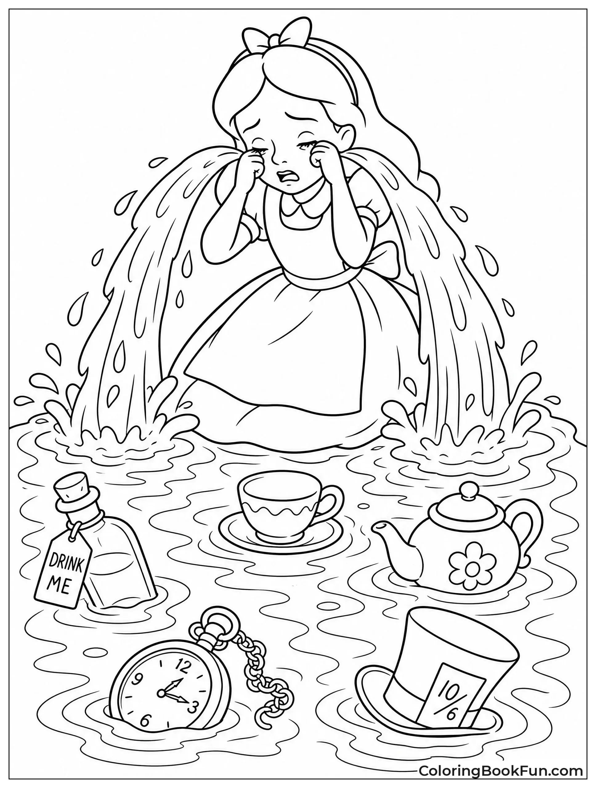 Alice Cries Giant Tears