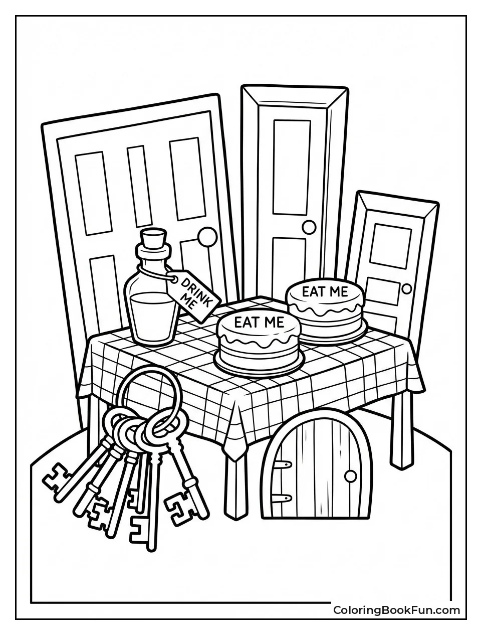 Drink Me Potion Bottle