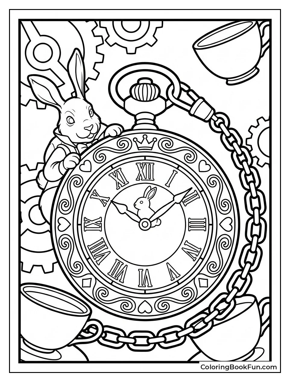 Golden Pocket Watch Closeup