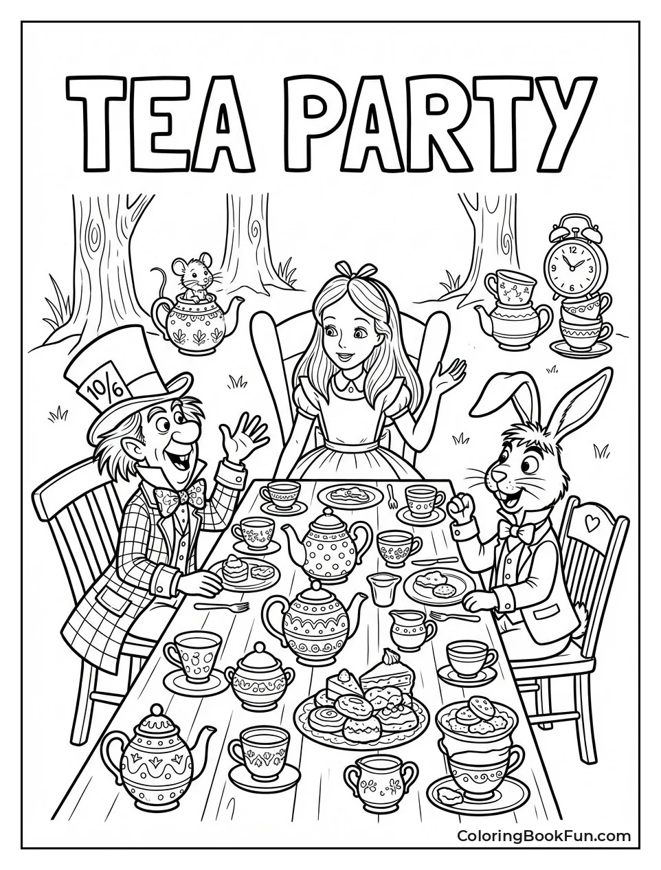 Mad Tea Party Table