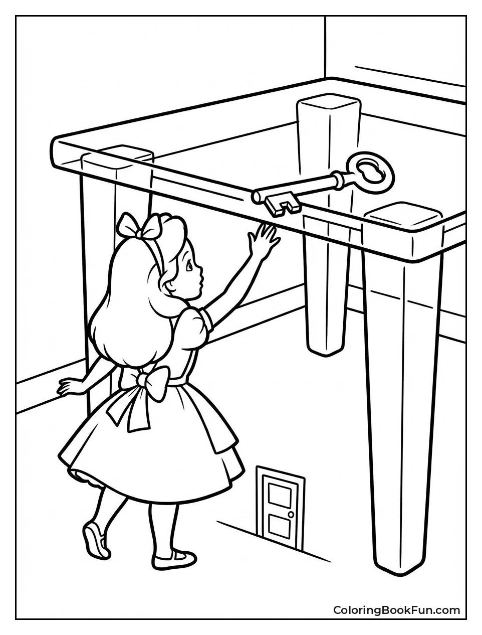 Tiny Alice Reaches for Key