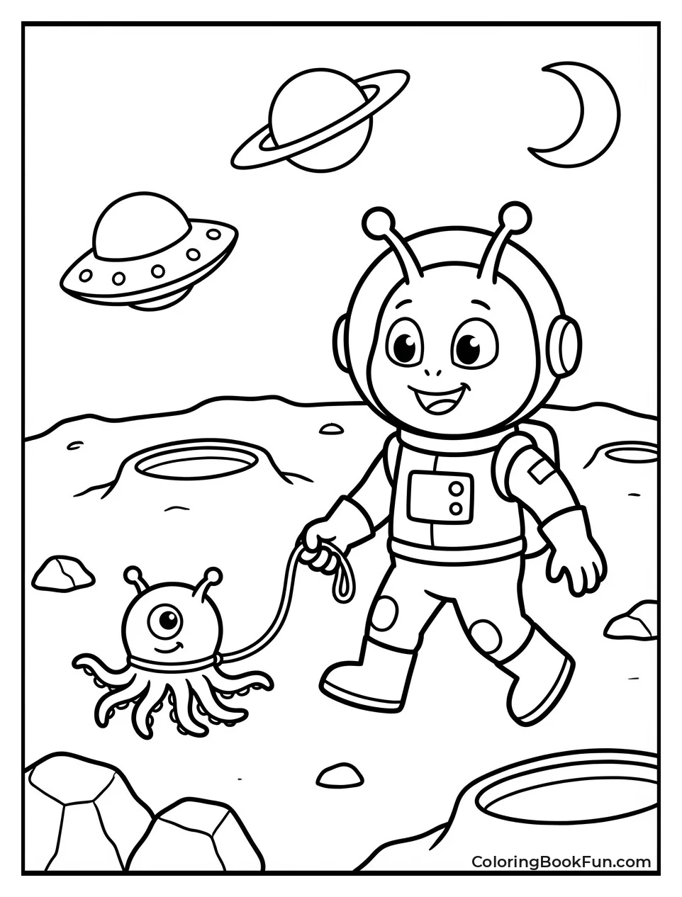 Alien Walks Tentacle Pet