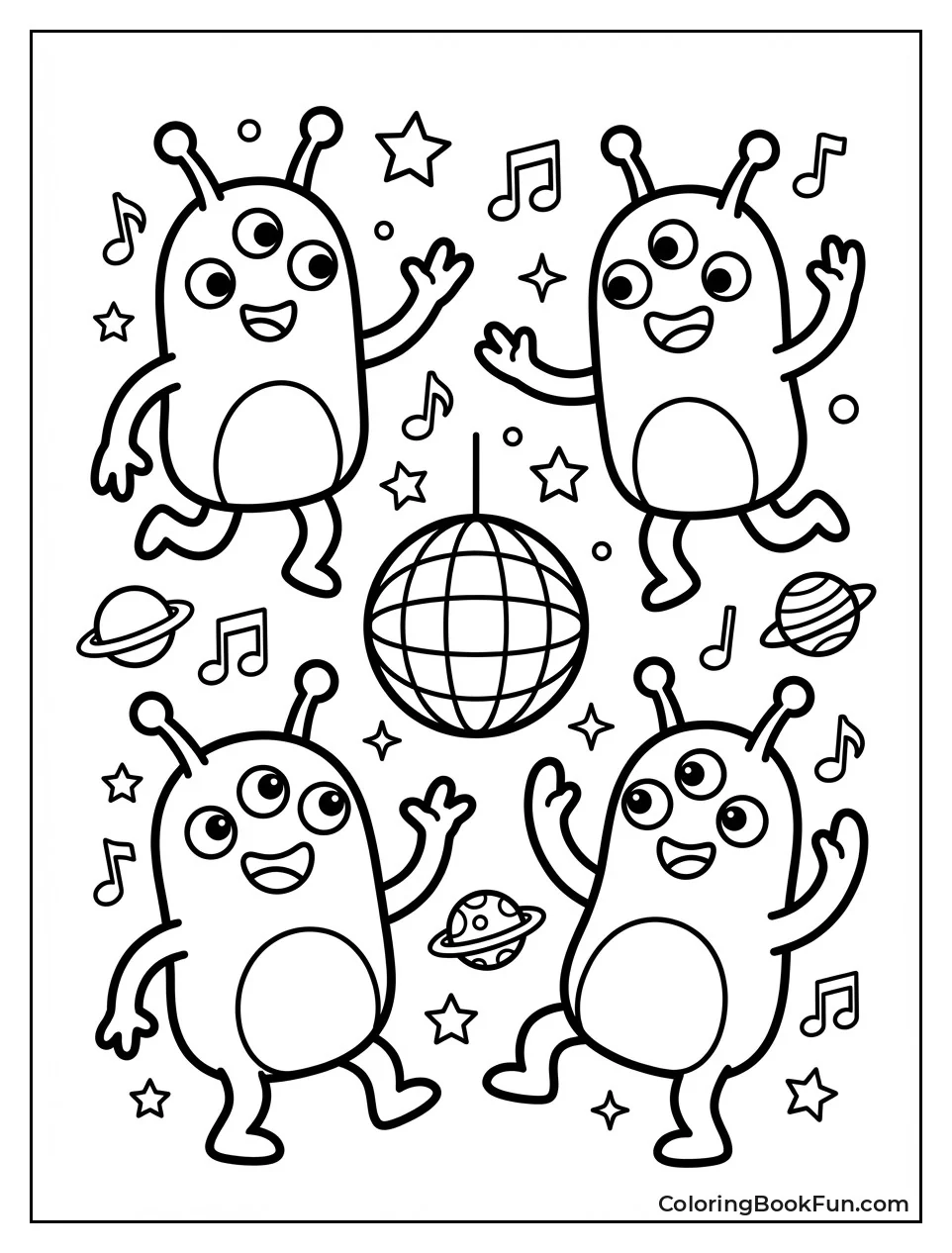 Aliens Dance in Cosmic Disco