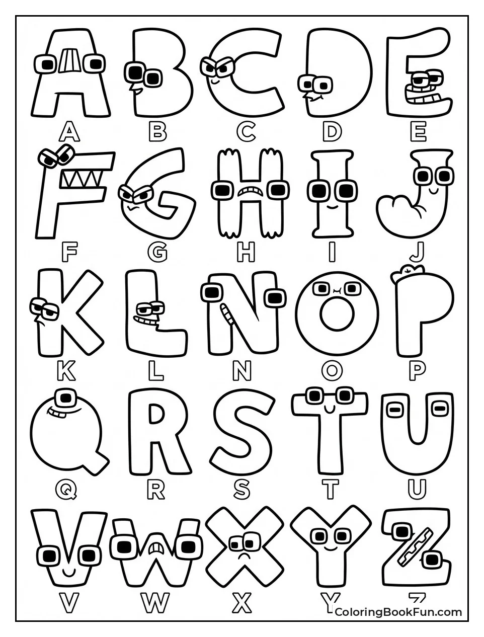 All Alphabet Lore Characters