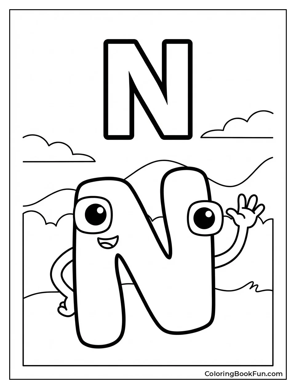 N Waves with Happy Eyes