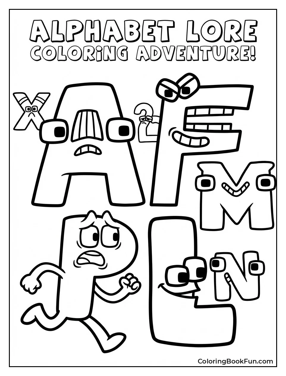 Fun Alphabet Lore Letters