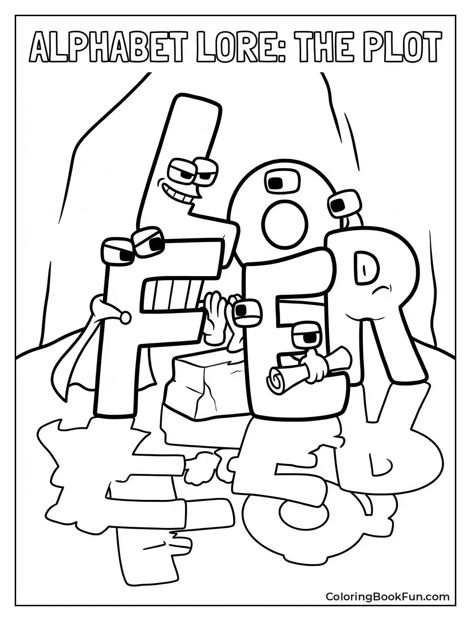 Lowercase Letters Plot Sneakily