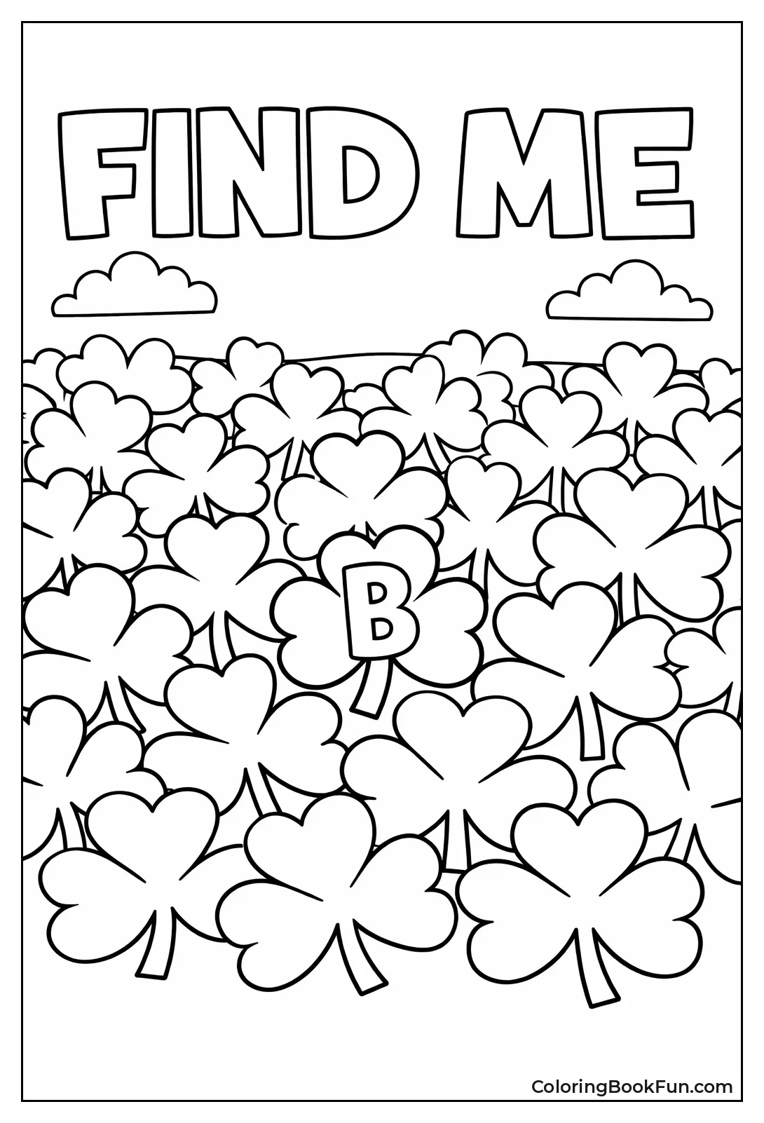 Find Hidden Letter in Field