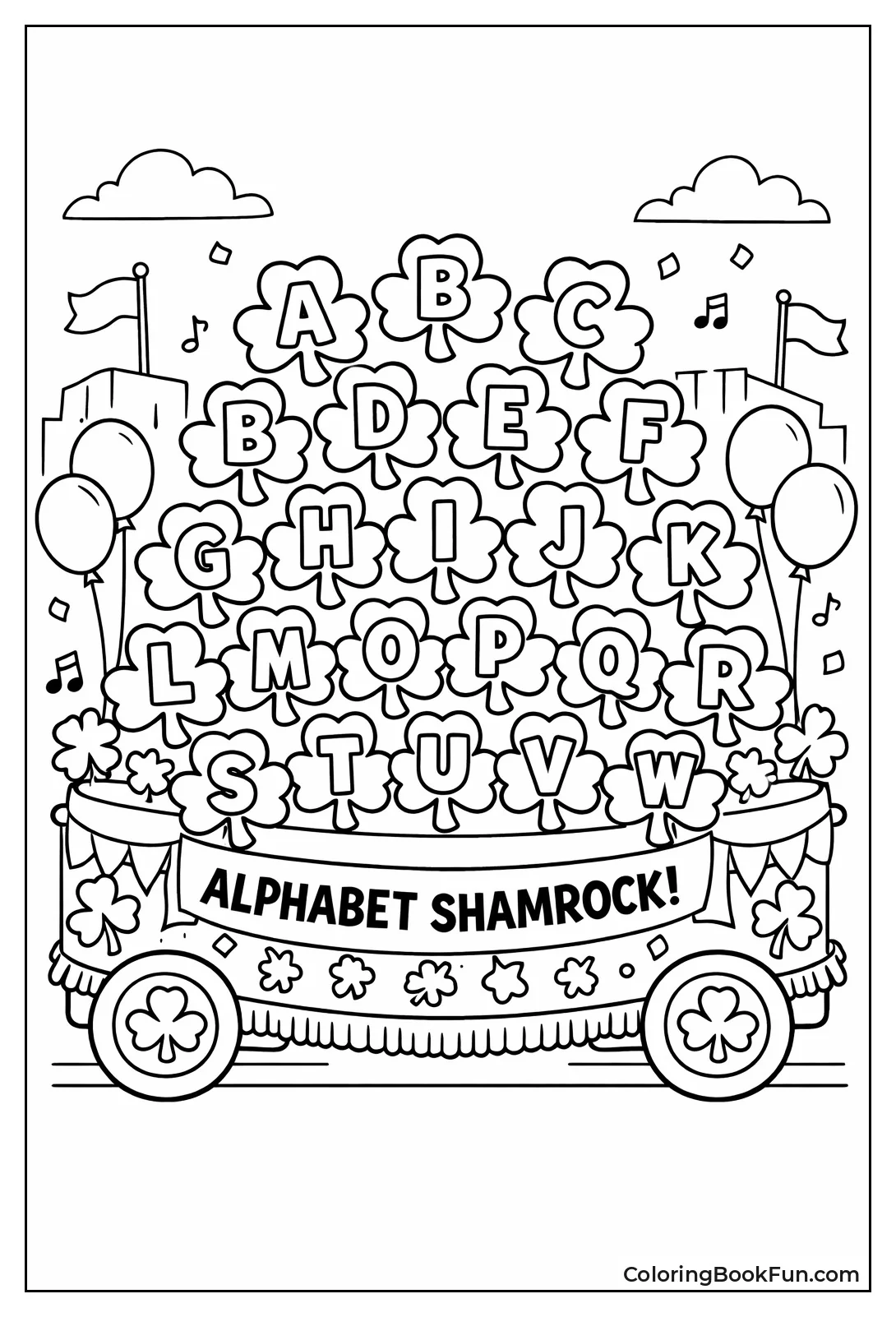 Float Tops with Shamrock