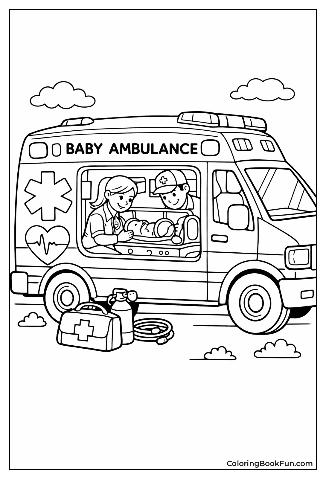 Neonatal Baby Transport Ambulance