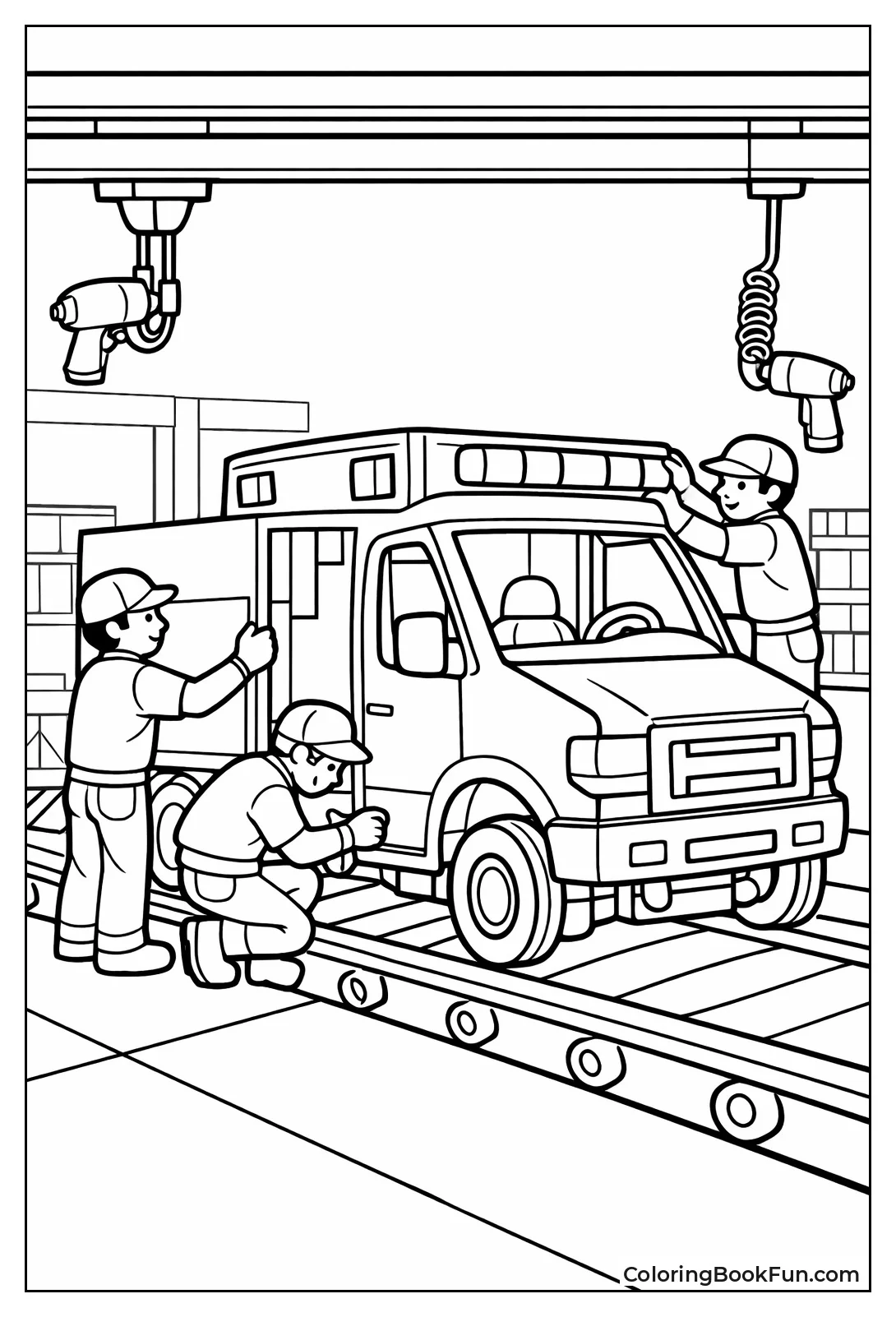 Building Ambulance in Factory