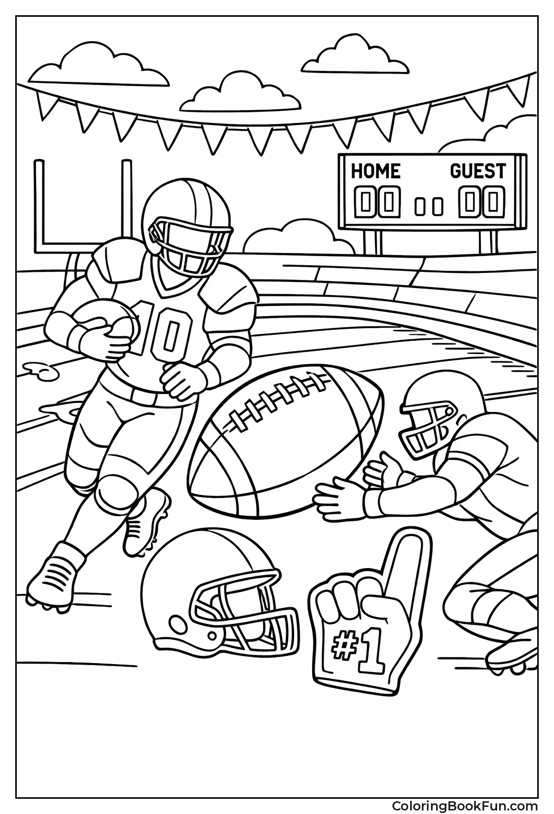 American Football Game Moments