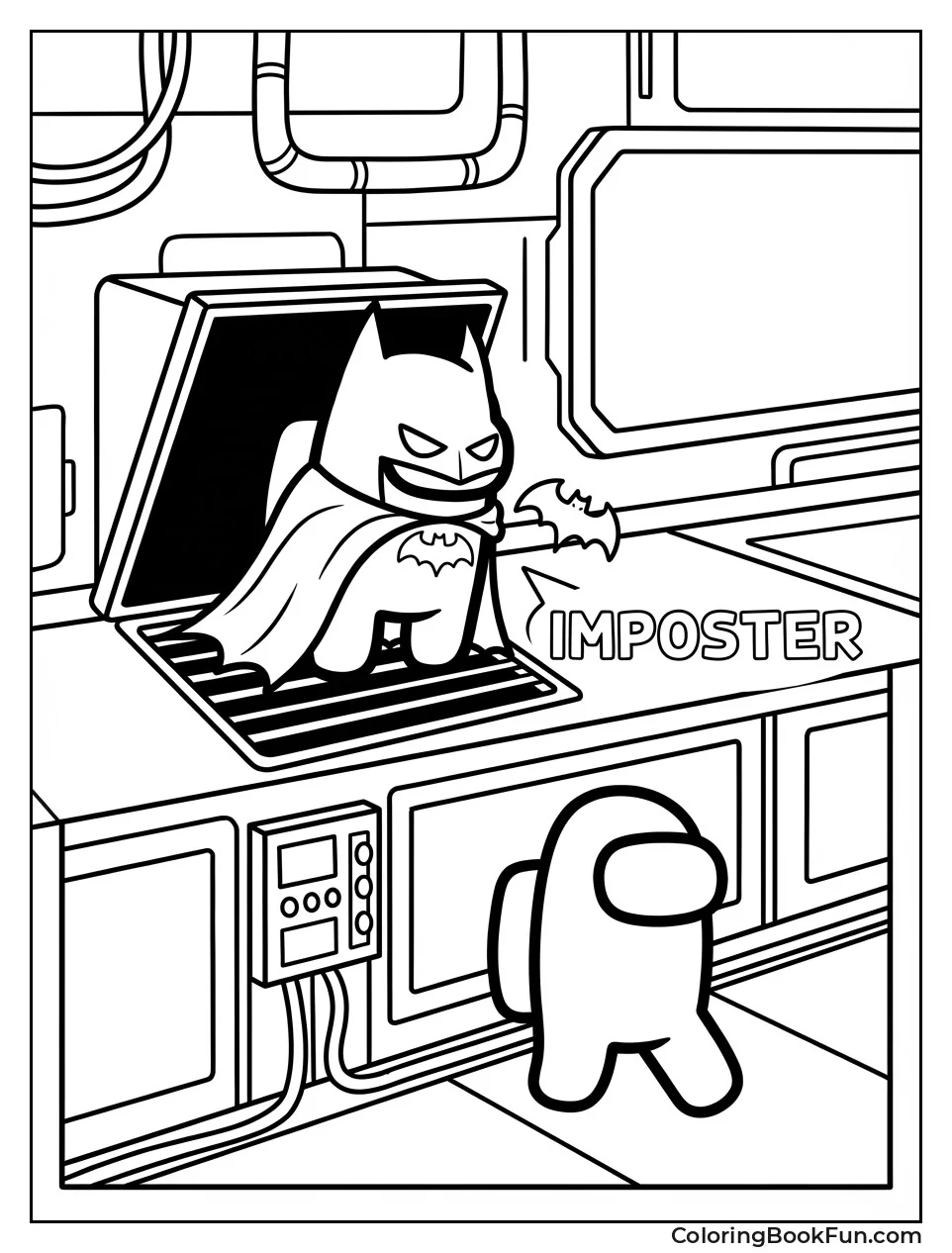 Batman Impostor Hides Shadows