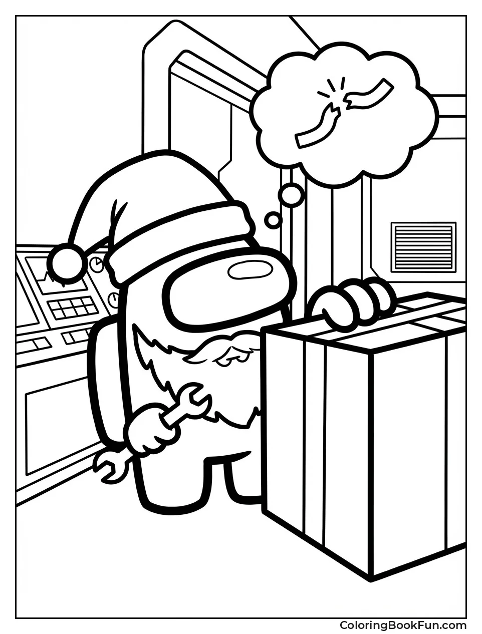 Christmas Impostor Plans Sabotage